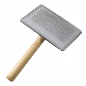 Мека четка за дълга и обемна козина RECORD PINBRUSH SOFT CARDER 